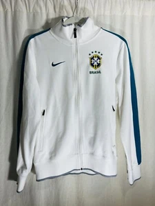 Vintage Nike Men’s Brazil Track Brasil Soccer Zip Up Jacket Sz S ( RARE ) - Picture 1 of 4