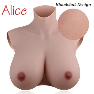 G Cup Silicone Breast Forms Breastplate Fake Boobs For Drag Queen Crossdresser - Picture 1 of 15
