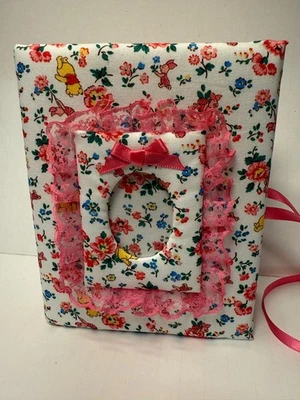 Álbum de fotos Winnie personalizado - Rosas pequeñas - Tiene capacidad para 100 fotos 4x6 - Hecho a mano Foto 1 de 4