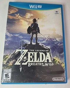 The Legend of Zelda: Breath of the Wild (Wii-U, 2017) No Manual  - Bild 1 von 4