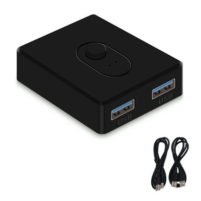 USB 3.0 KVM  1X2/2X1  Switcher USB Splitter Shared Controller für Laptop Co5353 - Bild 1 von 4