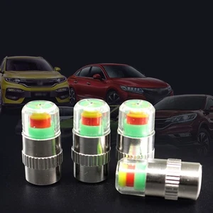 Indicator Tire Pressure Monitor Sensors Tire Air Alert Cap Alert Monitoring - Picture 1 of 9
