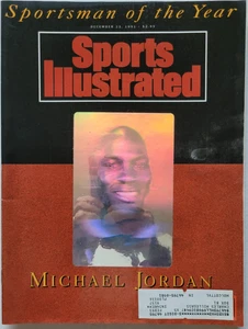 1991 MICHAEL JORDAN CHICAGO BULLS SPORTSMAN OF THE YEAR 12/22 Sports Illustrated - Picture 1 of 1