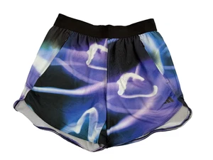 Pantalones Cortos de Entrenamiento Adidas HEAT.RDY HIIT Estampado Completo Púrpura Para Hombre Talla S HN8051 - Imagen 1 de 10
