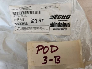 Genuine Echo Shindawa C320000182 Brake Lever - Picture 1 of 2
