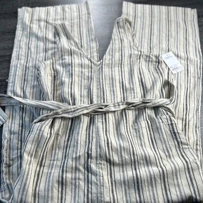 Mono Sonoma mezcla lino rayas | Pequeño | Nuevo con etiquetas $52 Foto 1 de 4