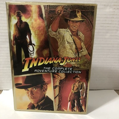 Indiana Jones - The Complete Adventure Collection (2008, DVD, Widescreen) - Image 1 of 4