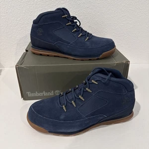 Timberland Euro Rock Mid Hiker Navy Suede Herren 11 TB02H5W019 Neu im Karton - Bild 1 von 7