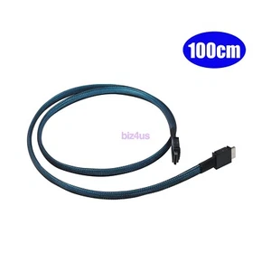 OCuLink SFF-8611 to OCuLink PCIe PCI-Express SFF-8611 4i SSD Data Active Cord 1M - Picture 1 of 9