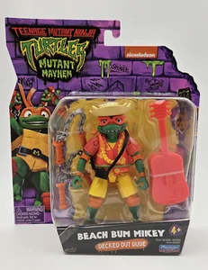 Teenage Mutant Ninja Turtles Mutant Mayhem Beach Bum Mikey Decked Out Dude - Imagen 1 de 5