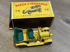 Vintage Lesney Matchbox Models of Yesteryear Y-16 Yellow Car in Original Box - Picture 1 of 1