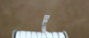 Ultraflaches "unsichtbares" Lautsprecherkabel Tepax weiß 99.99% OFC Kupfer - Bild 1 von 2