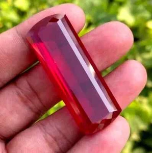 103 Ct+ Natural Certified BURMA Pigeon Blood Red Ruby Unheated Loose Gemstone A+ - Picture 1 of 9