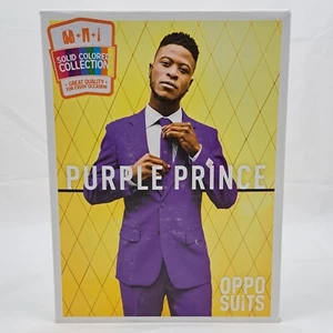 OPPO SUITS - Tuta Principe Viola - Collezione Tinta Unita - EU 48 - US/UK 38 - Foto 1 di 7