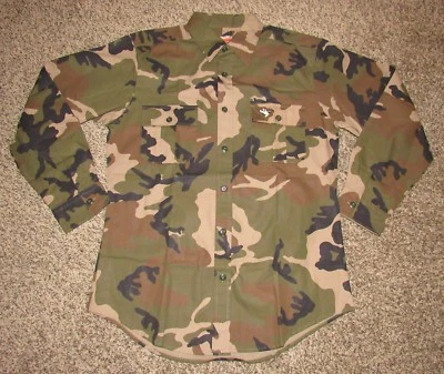 Winchester Men Size Medium Camouflage Button Up Long Sleeve Duck Hunting Shirt - Image 1 of 4