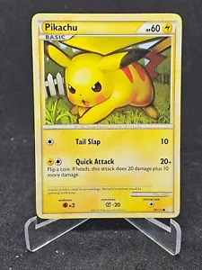 Pokemon Card Pikachu 78/123 HeartGold & SoulSilver Common - Picture 1 of 2