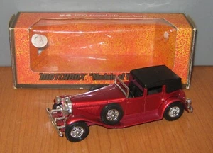 Matchbox Yesteryear Y4 Duesenberg Model J Town Car Red No Y4 on bumper Issue 6 - Picture 1 of 14