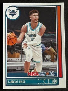 LaMelo Ball 2021-22 Panini NBA Hoops #140 Charlotte Hornets - Picture 1 of 2