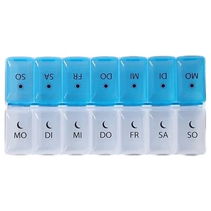 Tablettenbox Pillenbox Tablettenteiler Pillendose Tabletten 7Tag & Nacht 1 Woche - Bild 1 von 2