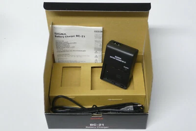 Original Sigma BC-21 Ladegerät für BP-21 Akku ( Sigma SD14 SD15 ) Neuware BC21