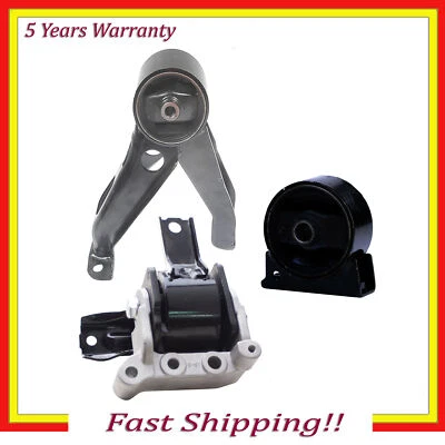 Montaje de motor para Mitsubishi Outlander 2008-2013 2,4 L AWD juego de 3 piezas nuevo Foto 1 de 4