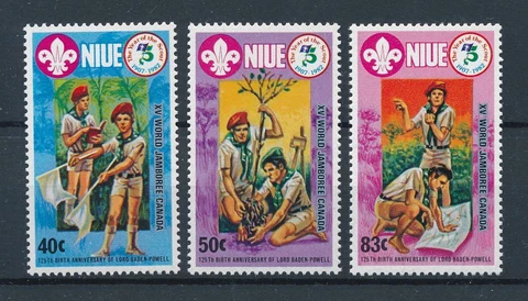[112522] Niue 1984 Scouting 125th anniversary Baden Powell  MNH Cover