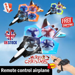 RC Drone Gravity Sensing 360 Stunt Roll Hovering Remote Control Aircraft Toy &H