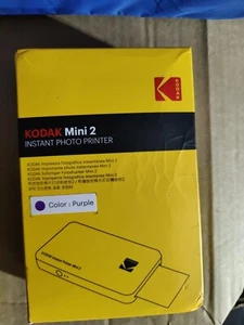 Kodak Mini2 Instant Photo Printer (Purple) Printer Only! - Picture 1 of 4