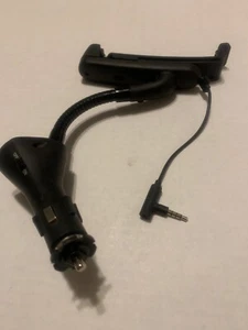 in car FM transmitter radio 12V adapter with audio jack+usb charger iPhone, iPod - Picture 1 of 12