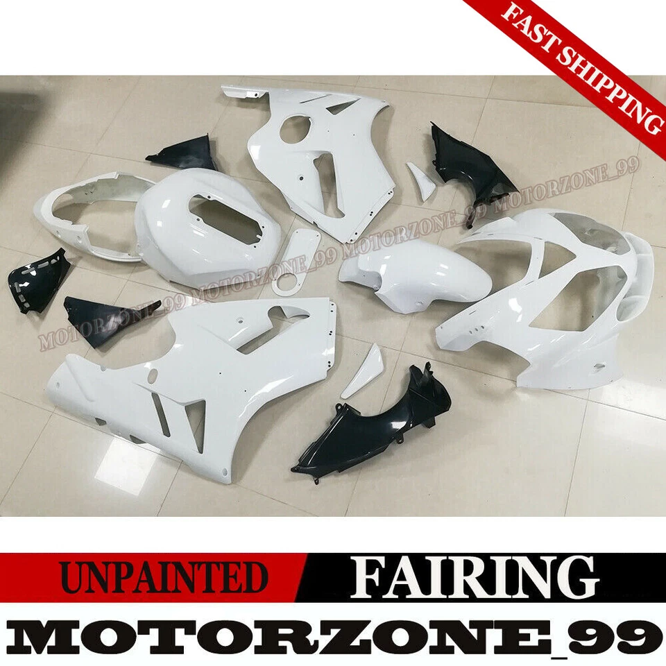 Fairing Kit for Kawasaki Ninja ZX-12R 2002-2005 Unpainted ABS Injection Bodywork Foto 1 de 4