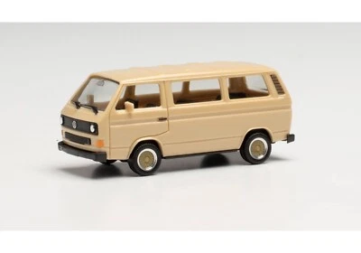 Herpa Volkswagen - VW T3 bus con BBS wheels, beige 1:87 420914-002 modellismo - Immagine 1 di 4
