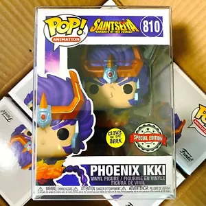 Funko Pop Saint Seiya: PHOENIX IKKI #810 GITD vinile con custodia pop "come nuovo" - Foto 1 di 5