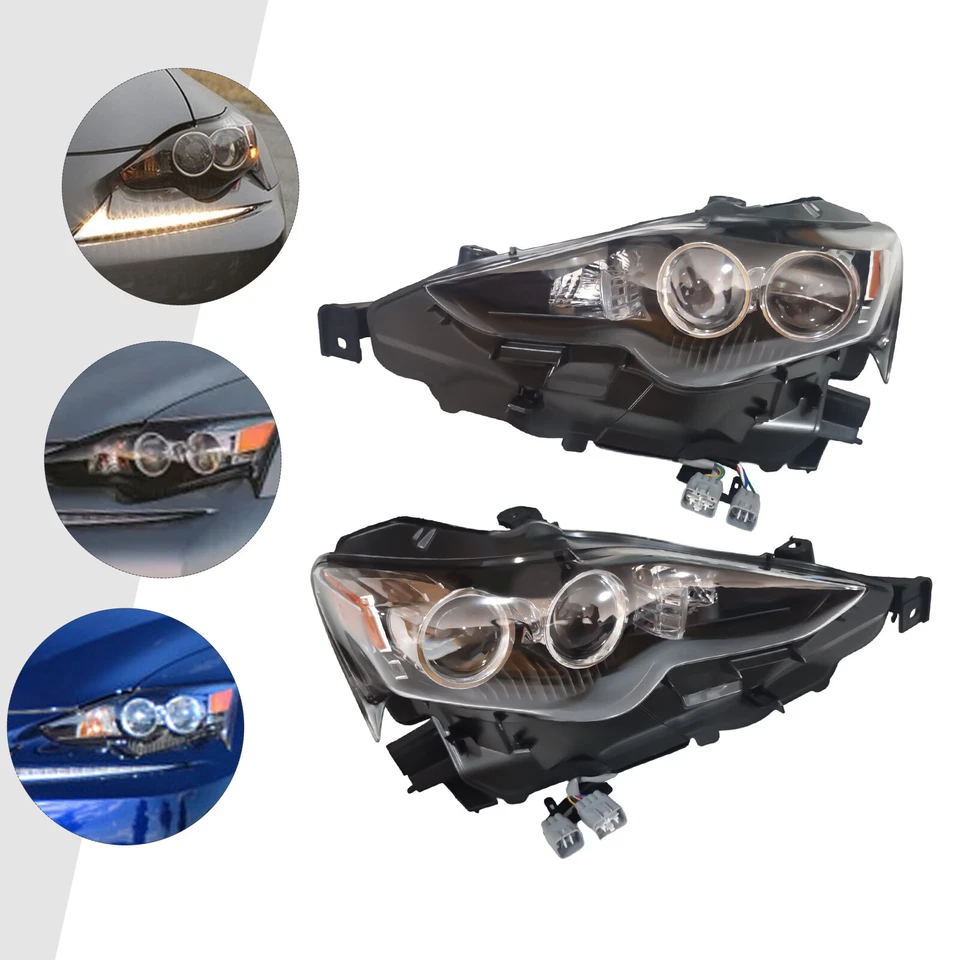 LED Headlights Headlamp For Lexus IS250 IS350 2014 2015 2016 Left / Right Side Foto 1 de 4