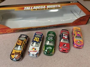 Ricky Bobby Talladega Nights 5 Car Limited Edition 1/64 Diecast Set NASCAR - Picture 1 of 11