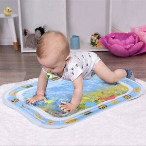 Large Baby Tummy Time Water Play Mat for 3 6 12 Months Kids Perfect Sensory Toys
