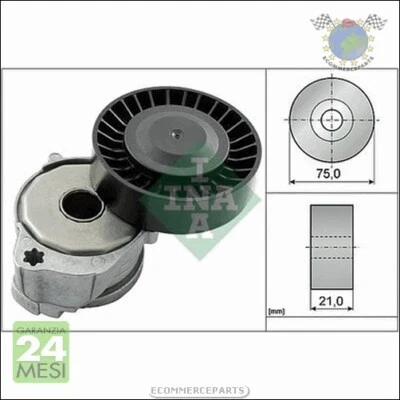 Tendicinghia cinghia servizi Ina per FORD MONDEO S-MAX VOLVO XC70 XC60 V70 V60 P - Immagine 1 di 3