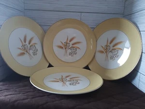 dinnerware set for 4 vintage 10" Plates.  - Picture 1 of 14