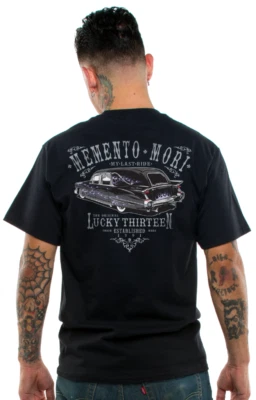 Auténtica Camiseta LUCKY 13 Last Ride Negra S-4XL NUEVA Foto 1 de 3