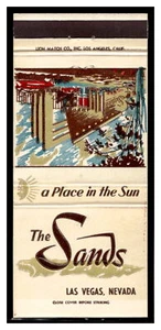 Matchbook vintage The Sands Las Vegas, NV - Imagen 1 de 2
