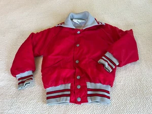 Halloway Red Youth Jacket Size Small Vintage - Picture 1 of 6
