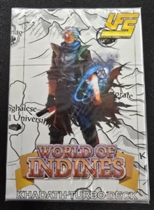 Universal Fighting System World of Indines Khadath Turbo Deck - Picture 1 of 2