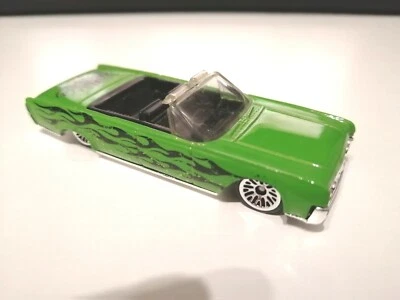 HOT WHEELS Lincoln Continental '64 Verde - Modellino Auto - Ottime Condizioni - Immagine 1 di 4