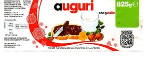 NUTELLA - ETICHETTA AUGURI - DA COLLEZIONE - Foto 1 di 1