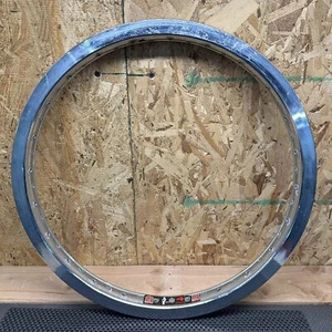 Sun Rims 4 Play 20” Rim 48 Hole Double Wall Chrome Old Mid School BMX - Picture 1 of 5