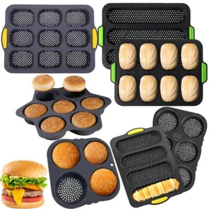 Cake Molds Silicone Bread Non-stick Modern Multicolor Small Easy Clean Kitchen - Picture 1 of 34