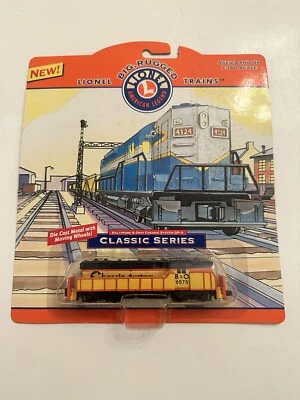 Lionel 1:160 Baltimore & Ohio Chessie System GP-9 Diecast Toy Model/ Not Powered - Image 1 of 3