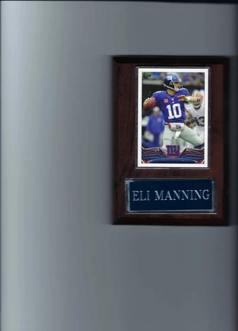 ELI MANNING PLAQUE NEW YORK GIANTS NY FOOTBALL NFL   C2 Cover