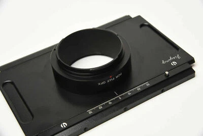 Moveable Fujifilm GFX 50S Camera Adapter To Linhof Sinar Toyo Horsema 4x5 Camera - Image 1 of 4