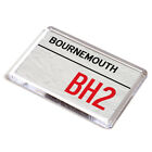 FRIDGE MAGNET - Bournemouth BH2 - UK Postcode