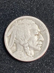 1923 S Nickel - Very Good - Lamination Error Obverse - BN-23S-01 - Picture 1 of 3